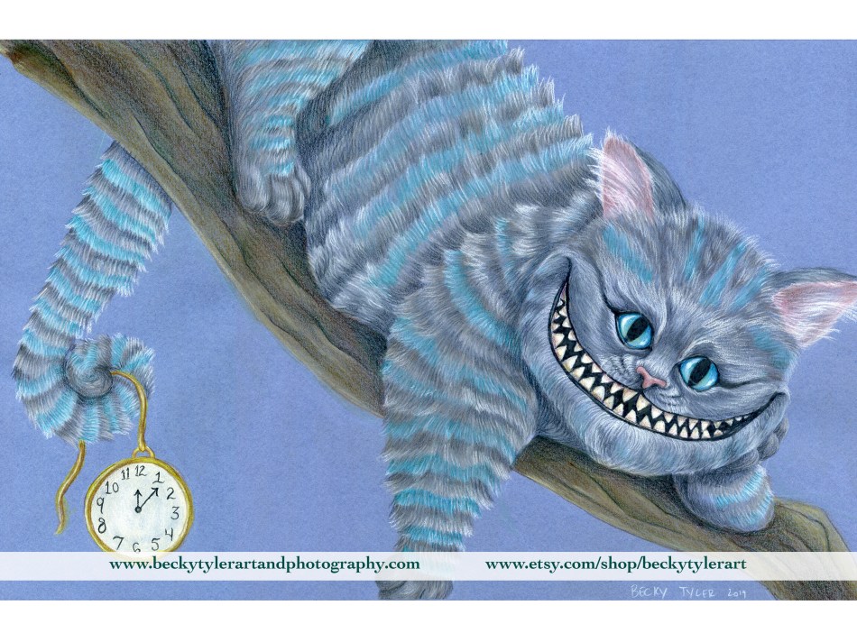 Cheshire Cat_Colored Pencil